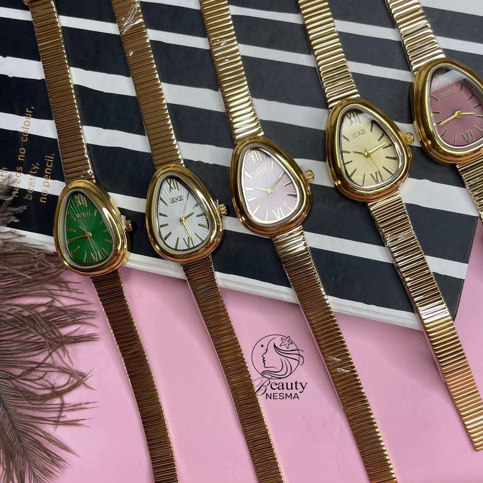 Montre Femme – Collection Élégance Goutte Dorée