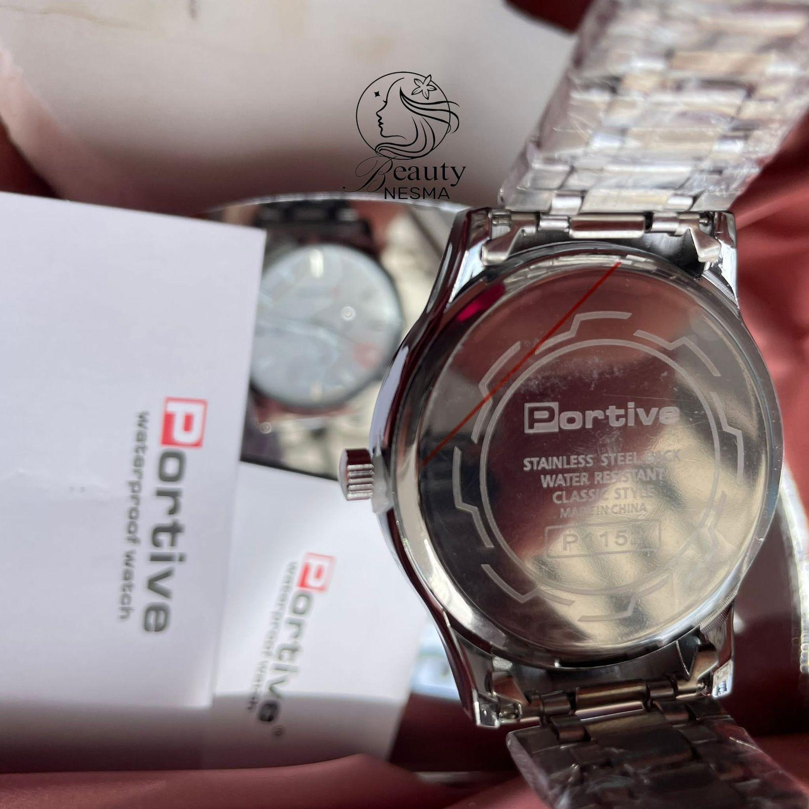 Montre Homme – Portive Silver Class